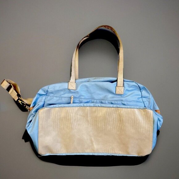 Anna Klein Travel Bag – Expandable, Lightweight Durable Waterproof Blue Carry On - Picture 6 of 6